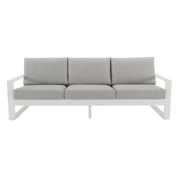Naterial Las Vegas Aluminium & Textile Light Grey (Excludes Chairs & Table)
