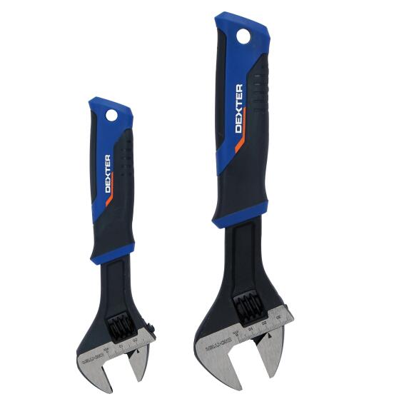 Wrench Adjustable DEXTER 2 Piece Set 200/250mm | LEROY MERLIN South Africa