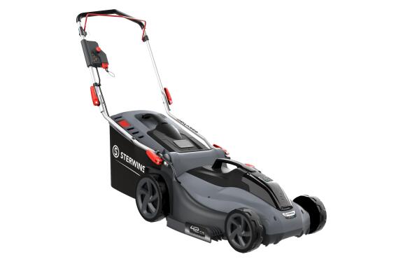 Sterwins UP40 Battery-Operated Lawnmower 42cm 40V (Excludes Battery & Charger)