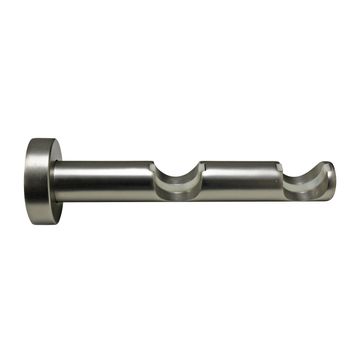 Inspire curtain bracket ee d28 kali mat nickel w dble