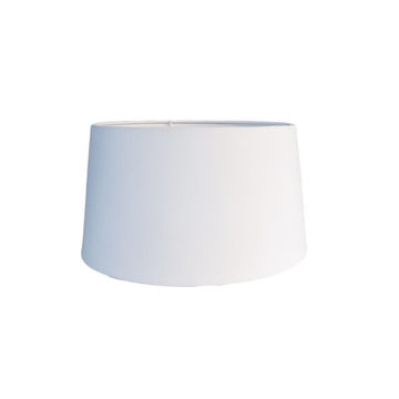 Lamp Factory 32cm Tapered Drum Lamp Shade White 