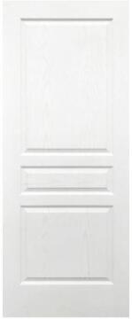 Interior Door Hollow Core Deep Moulded 3 Panel White-w813xh2032mm