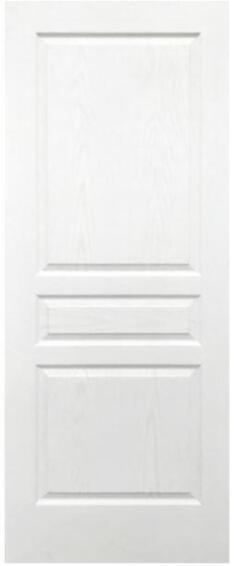 Interior Door Deep Mould 3 Panel White w813mm x h2032mm