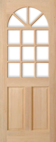 Exterior Door Hardwood Kentucky 6 Panel-w813xh2032mm