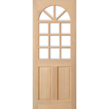 Exterior Door Hardwood Kentucky 6 Panel-w813xh2032mm