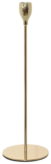 CANDLE STICK SASHA GOLD 33CM