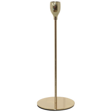 CANDLE STICK SASHA GOLD 28CM