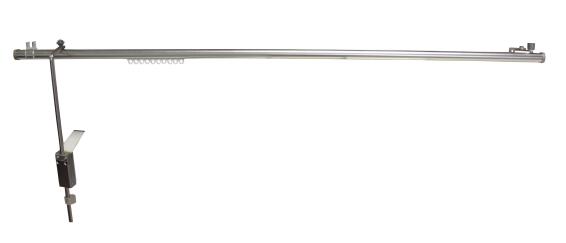 IB+UNI ROD FOR DOOR N/DRILL 120CM CHROME