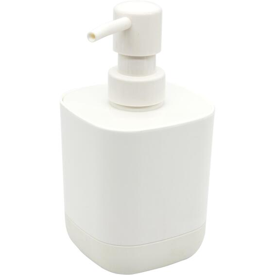SOAP DISPENSER EASY SOFT TOUCH WHITE