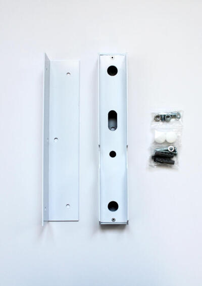Gate accessories prepack flex l/keep + m/plate bronze salbev