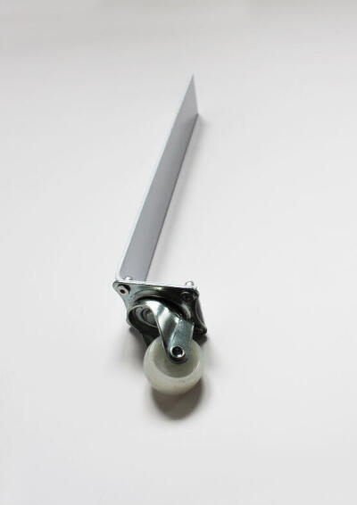 Gate accessories alu flex wheel + bracket white salbev