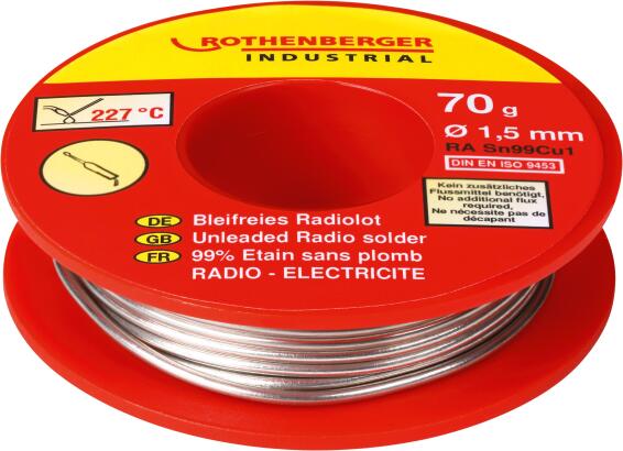 RADIO SOLDER. LEAD FREE - 70G