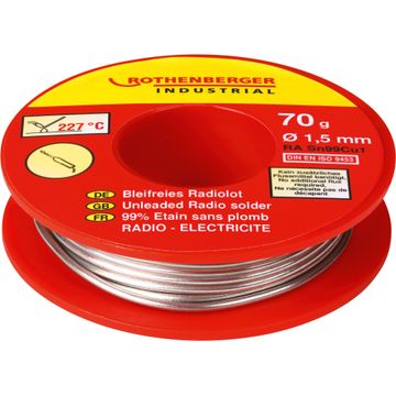 RADIO SOLDER. LEAD FREE - 70G
