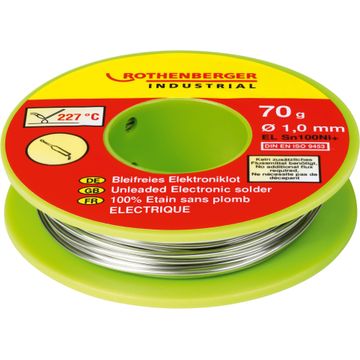 ELECTRONIC SOLDER. LEAD FREE. 70G