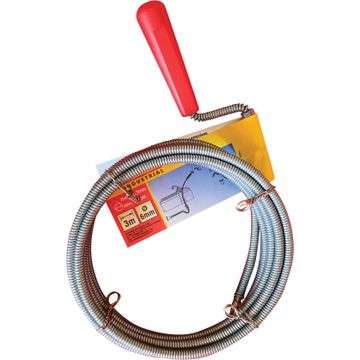 SPIRAL DRAIN CLEANER 3 MT WITH CLAW