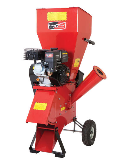 Shredder,Petrol, Garden Shredder,196cc, LAWNSTAR, 75mm Chipping Capacity