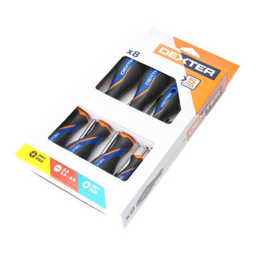 Set of 8 screwdrivers DEXTER