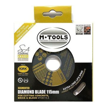 M-Tools 115mm Diamond Blade - Segmented