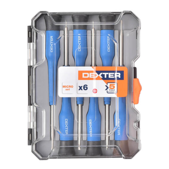 Set Of 6 Precision Screwdrivers Dexter