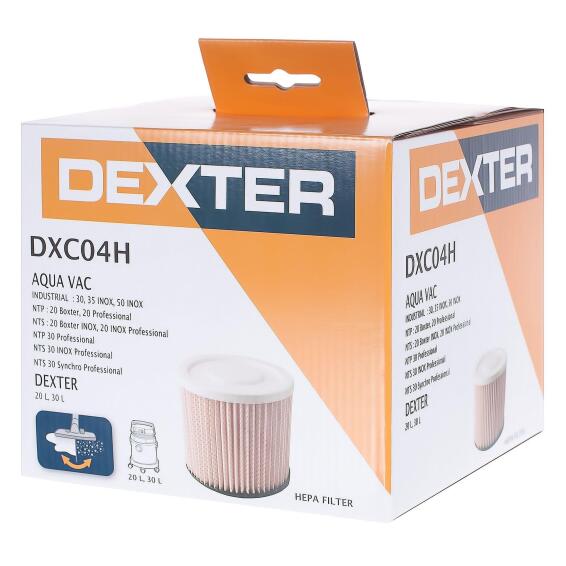 VACUUM CLEANER CARTRIDGE FILTER DEXTER 20L HPA