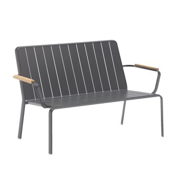 Outdoor Bench Nat Solaris Origami 2 Pers. Acacia