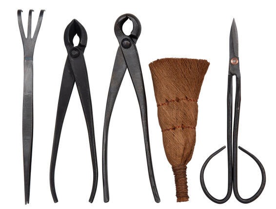 Bonsai, Bonsai Tool Set in Pouch, TOPLINE, 5 Piece
