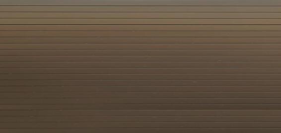 Garage Door Sectional Aluminium Stripe Bronze-Double Caravan Height-w4880xh2500mm