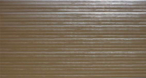 Garage Door Sectional Aluzinc Slat Bronze-Double Caravan Height-w4880xh2500mm