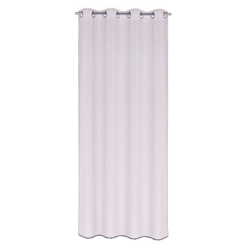 Inspire curtain eyelet ellis white & black 140x260cm