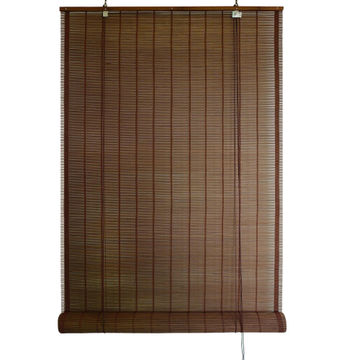 Inspire outdoor roll up blind  bamboo wenge 120x300cm