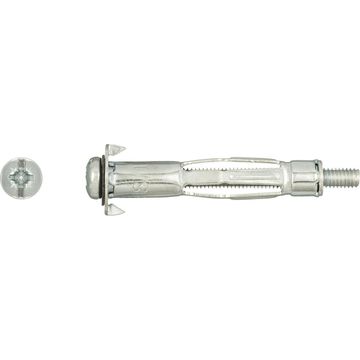 Interset cavity fixing M6x52mm 6pc rawlplug