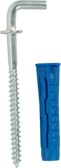 Universal nylon plugs 8x40mm 8pc rawlplug