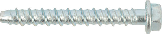 Concrete screw bolts 10x75mm R-LX hex and flange 4pc rawlplug