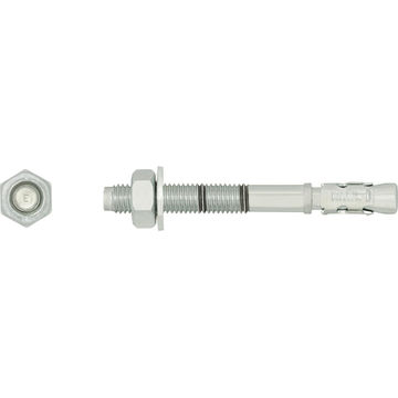 Throughbolts M12x100x5mm 2pc rawlplug