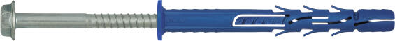 Nylon frame and fixing short expansion zone 10mmx100mm 4pc rawlplug