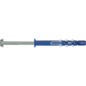 Nylon frame and fixing short expansion zone 10mmx100mm 4pc rawlplug