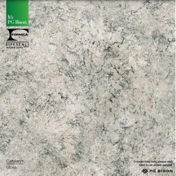 PG  Bison Kitchen Countertop Laminate L360Cm X D60Cm X H3,2Cm Catalan
