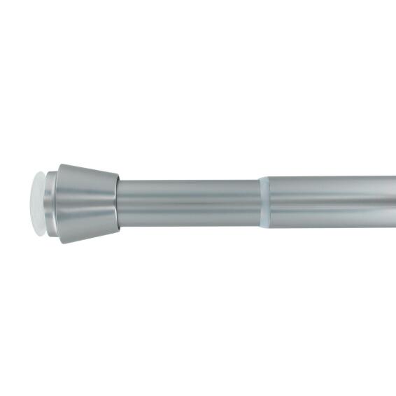 Curtain Rod + IB Extendable No Drill Yuko Chrome 90-140cm