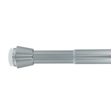 Curtain Rod + IB Extendable No Drill Yuko Chrome 90-140cm