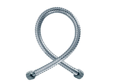 Shower hose double interlock chrome stainless steel SENSEA 0.8m