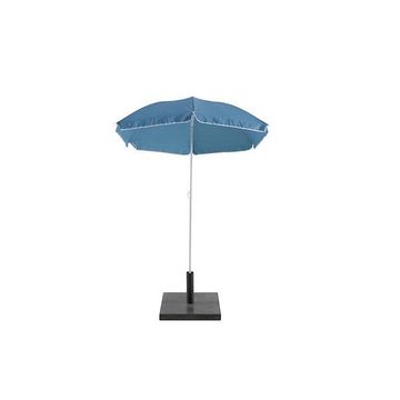 Naterial Beach Umbrella Polyester Blue Dia 140cm