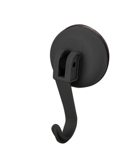 Kitchen Suction Hook Plastic 1 Pcs Black