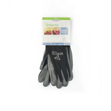 Black Nitrile Garden Gloves EFEKTO Large