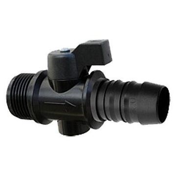 Irrigation, Shut Off Valve, 15mmx3/4\"