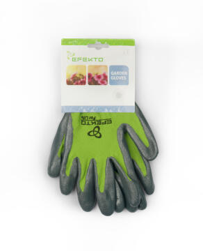 Gloves Gardening Gloves Green Nitrile EFEKTO Nr 8 Medium