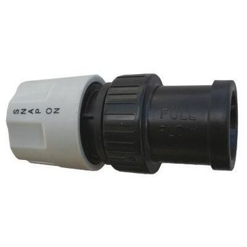 Irrigation, Full Flow Snap On Connector, 15mm