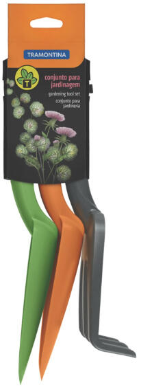 Handtools, Garden Hand Tool Set Plastic, TRAMONTINA, 3 Piece