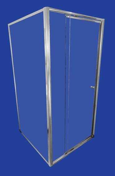 Shower Door Finestra Chrome Pivot Door 1000X1860X780-880B