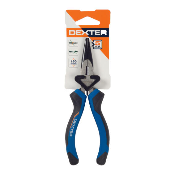 Long nose plier DEXTER 160mm