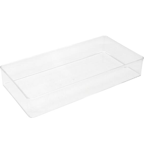 Sensea Cosmetic Storage Box Transparent W15.2cmxD30.3cmxH10cm